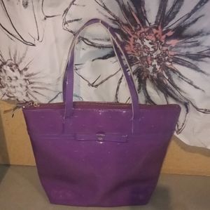 Purple Kate Spade Handbag